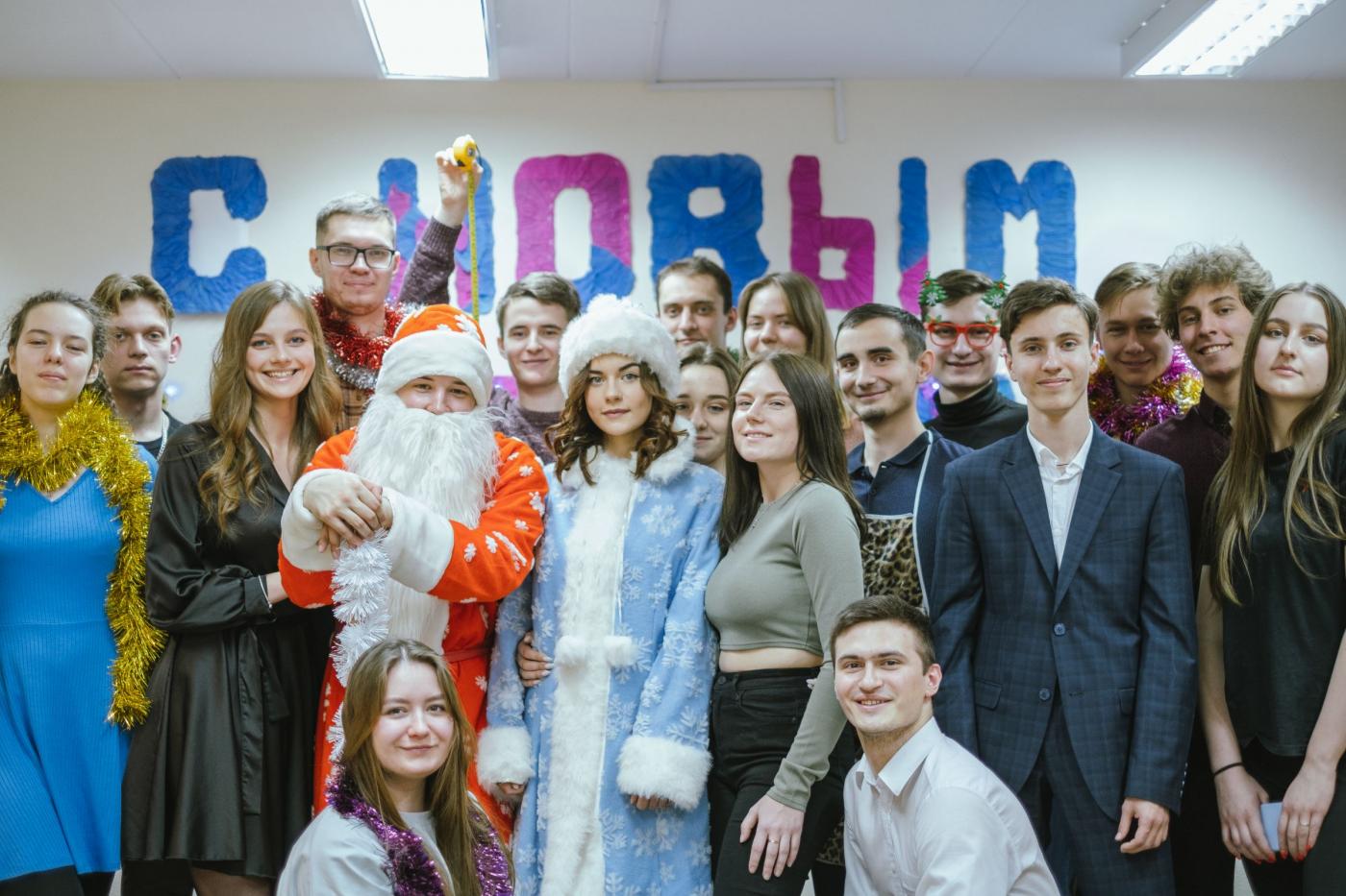Новогоднее настроение в общежитии № 8